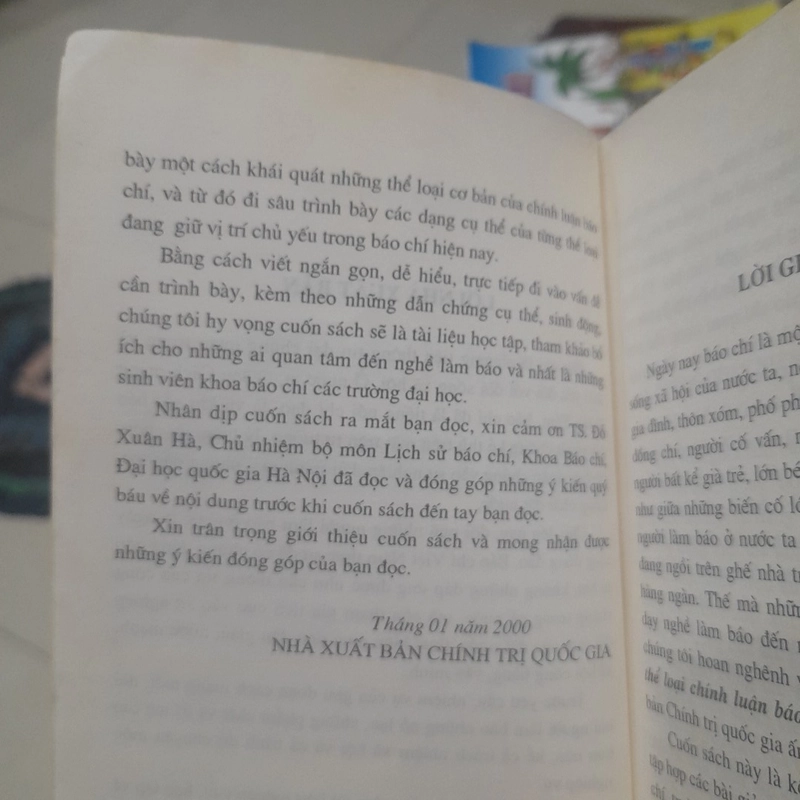 Trần Quang - CÁC THỂ LOẠI CHÍNH LUẬN BÁO CHÍ 357097