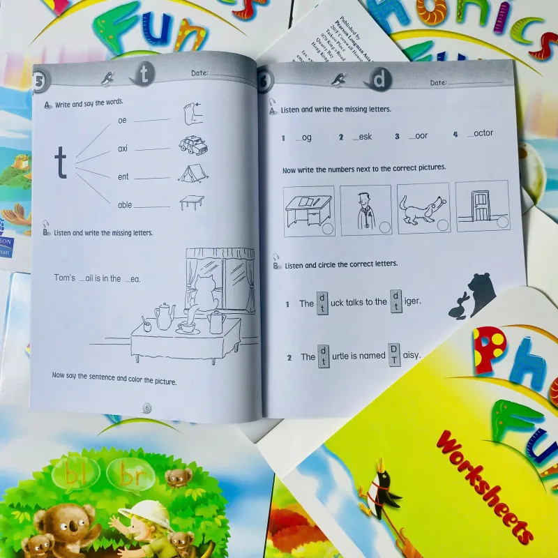 Phonics Fun (Sách nhập)- 6 levels kèm file nghe 780253