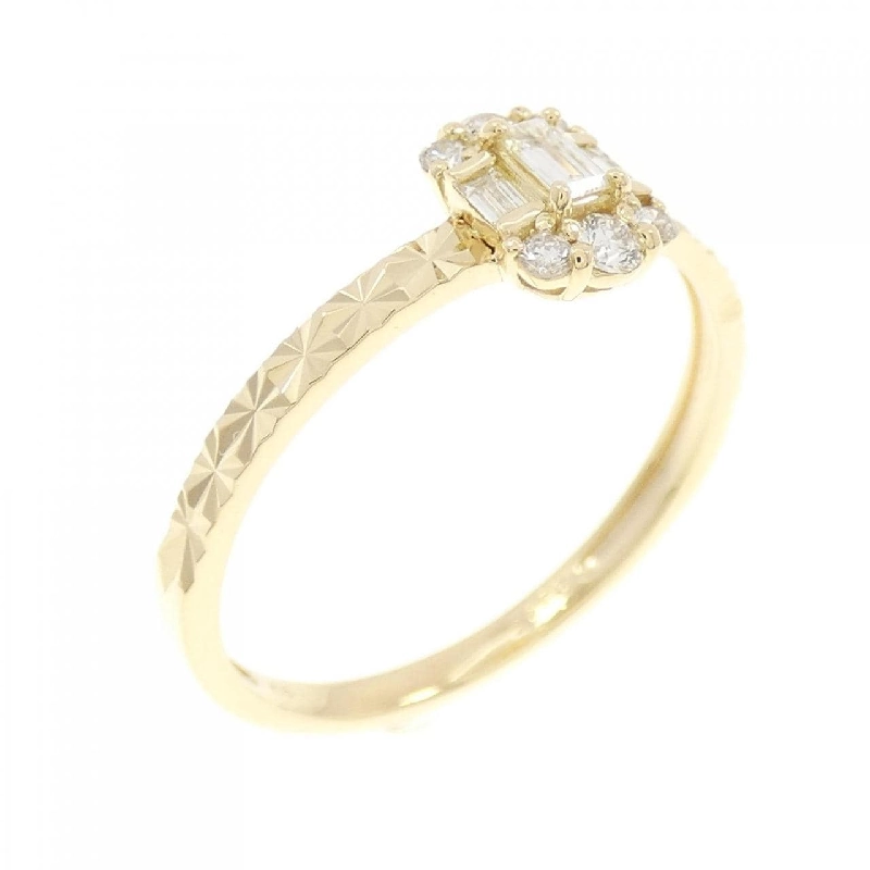 【Sản phẩm mới】Nhẫn kim cương K18YG 0.20CT 673304