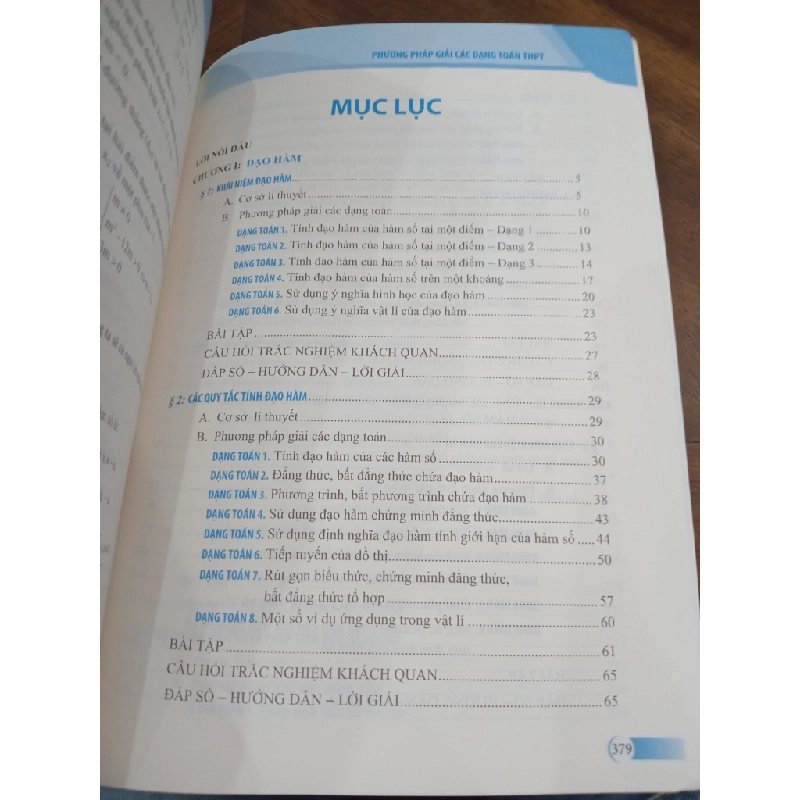 Phương pháp giải các dạng toán THPT: Hàm số đạo hàm và ứng dụng - Lê Hồng Đức chủ biên 496230