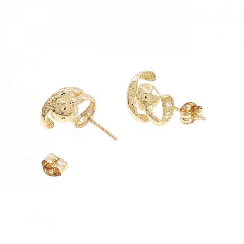 Bông tai ngọc trai Akoya K18YG 5.1mm - Hàng hiệu Chính hãng 865771