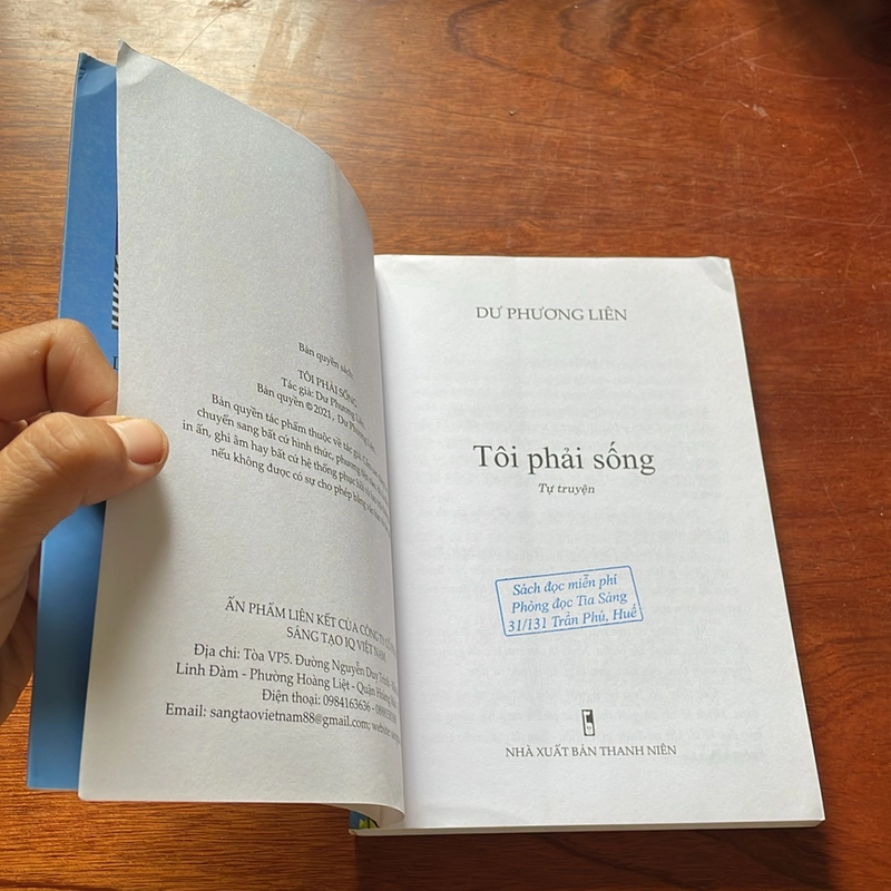II Tự Truyện: Tôi Phải Sống - Dư Phương Liên - 2021 517185