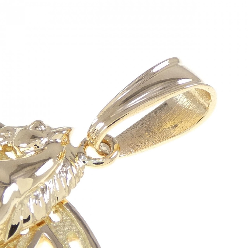 K18YG Mặt dây chuyền hình ống - Hàng hiệu Chính hãng 863890