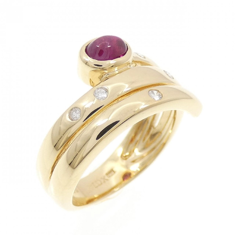 Nhẫn Ruby K18YG 0.31CT - Hàng hiệu Chính hãng 856052