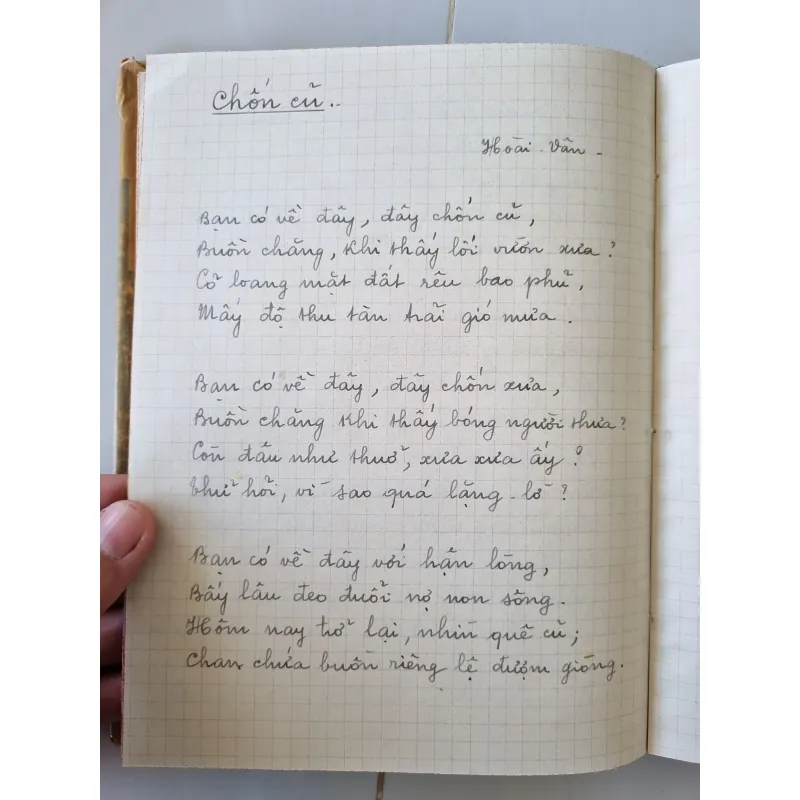 Sổ tay năm 1953 viết thơ 1020610