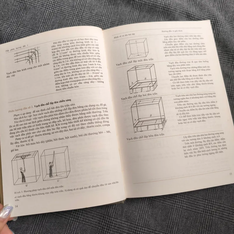 (Bìa cứng, khổ to) Các phương pháp cơ bản lắp đặt điện - A.Ph.Ktitôrôp - Năm 1987 607260