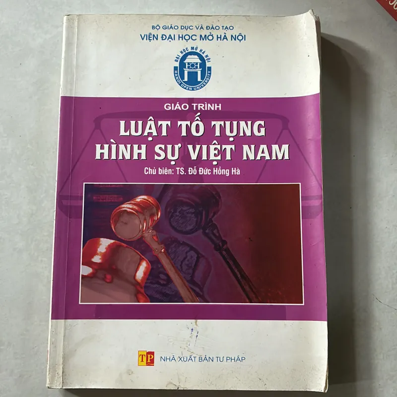 Giáo trình luật tố tụng Hình sự Việt Nam 727420