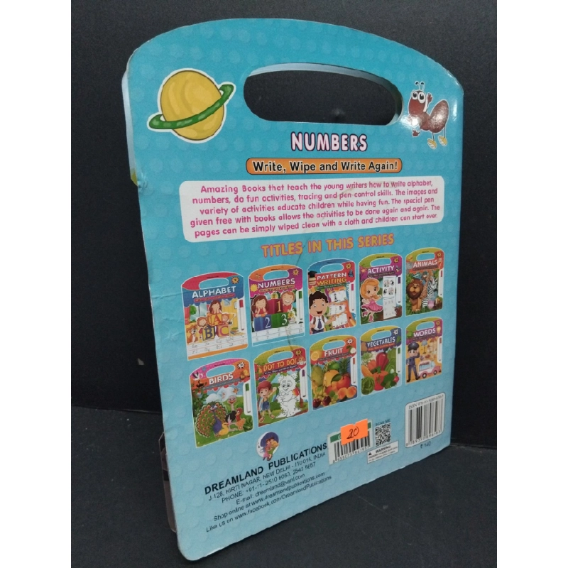 [Phiên Chợ Sách Cũ] Numbers write, wipe and write again!bẩn 2303 426637