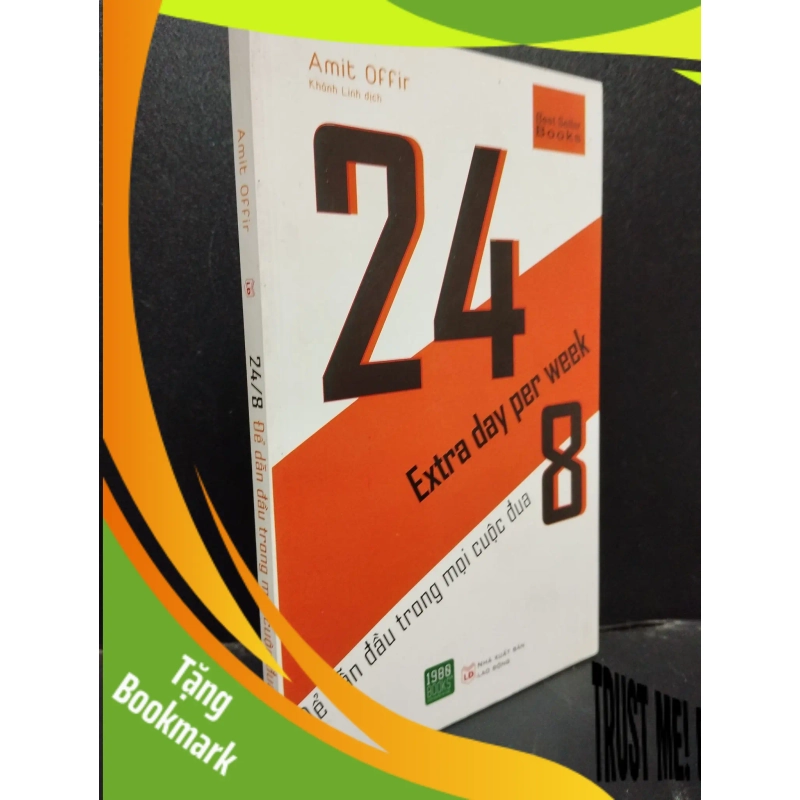 (TẶNG BOOKMARK) 24/8 để dẫn đầu trong mọi cuộc đua Amit Offir 2017 mới 80% ố nhẹ RBK1805 kỹ năng 938245