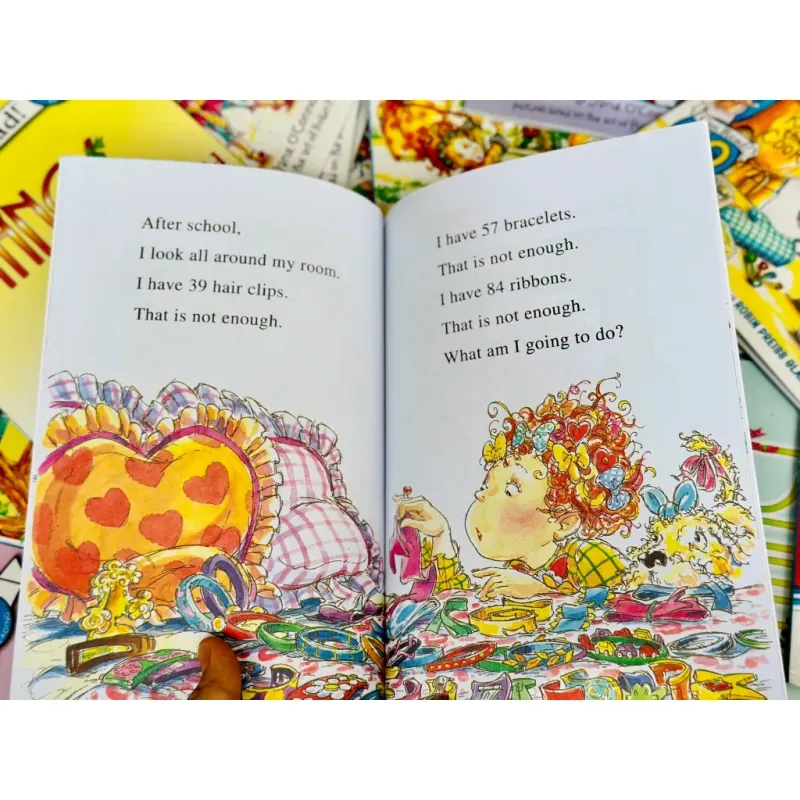 (Shop mới)  Sách - Fancy Nancy i can read 30 quyển tặng audio, bản mới nhất 756022
