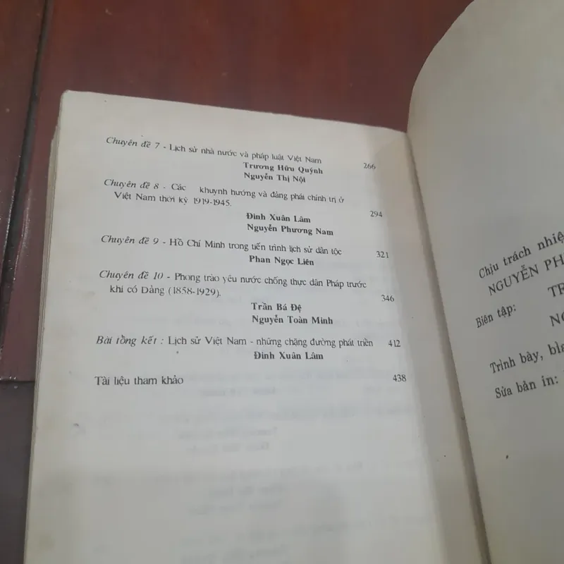 Một số chuyên đề về Lịch sử Việt Nam 735558