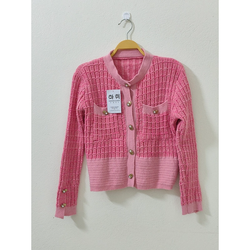 Áo cardigan VIP tuyển màu hồng 40-60kg 546673