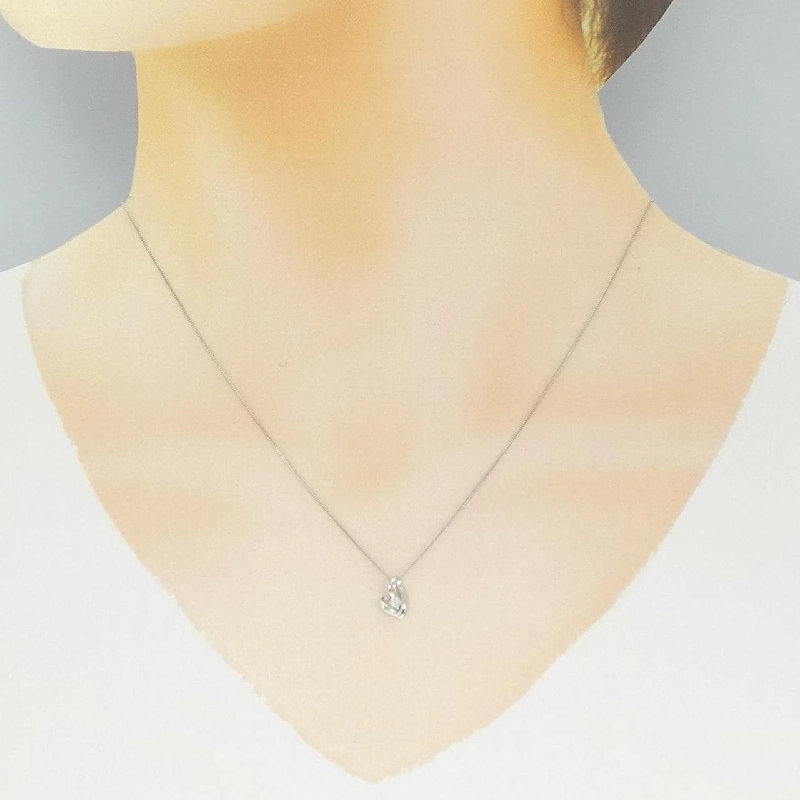 Dây chuyền kim cương PT900/PT850 0.05CT - Hàng hiệu Chính hãng 860951