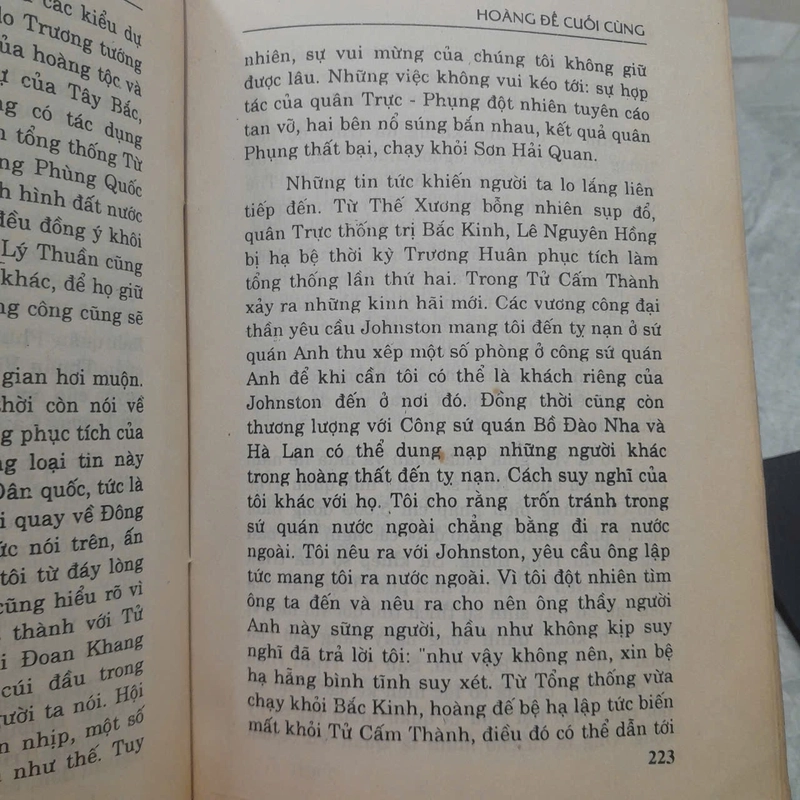 HOÀNG ĐẾ CUỐI CÙNG - PHỔ NGHI 494127