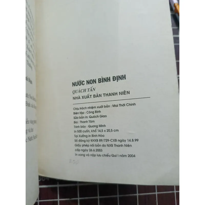 Nước non Bình ĐỊnh - Quách Tấn 731183