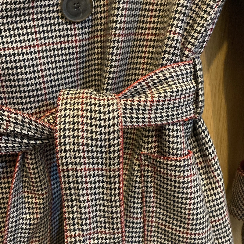 Áo trech coat kẻ 546946