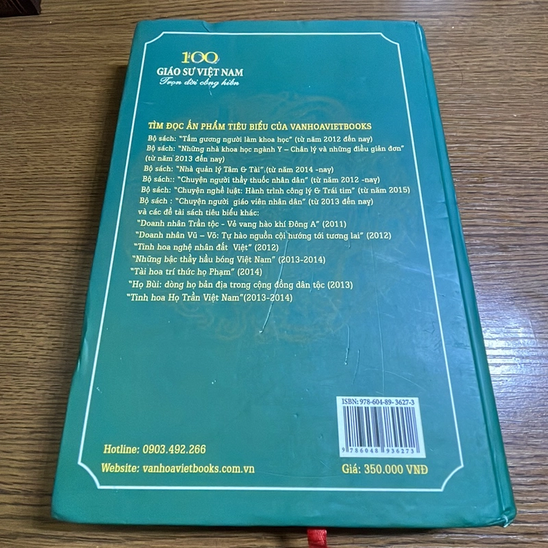 100 giáo sư Việt Nam trọn đời cống hiến 377856