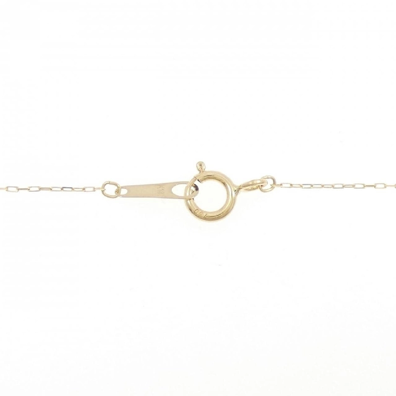 K18YG Chữ cái C Dây chuyền - Hàng hiệu Chính hãng 859108