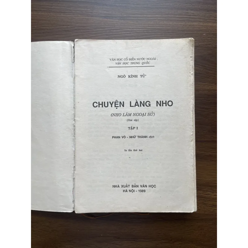 Chuyện Làng Nho (Nho Lâm Ngoại Sử) - Ngô Kính Tử 997111