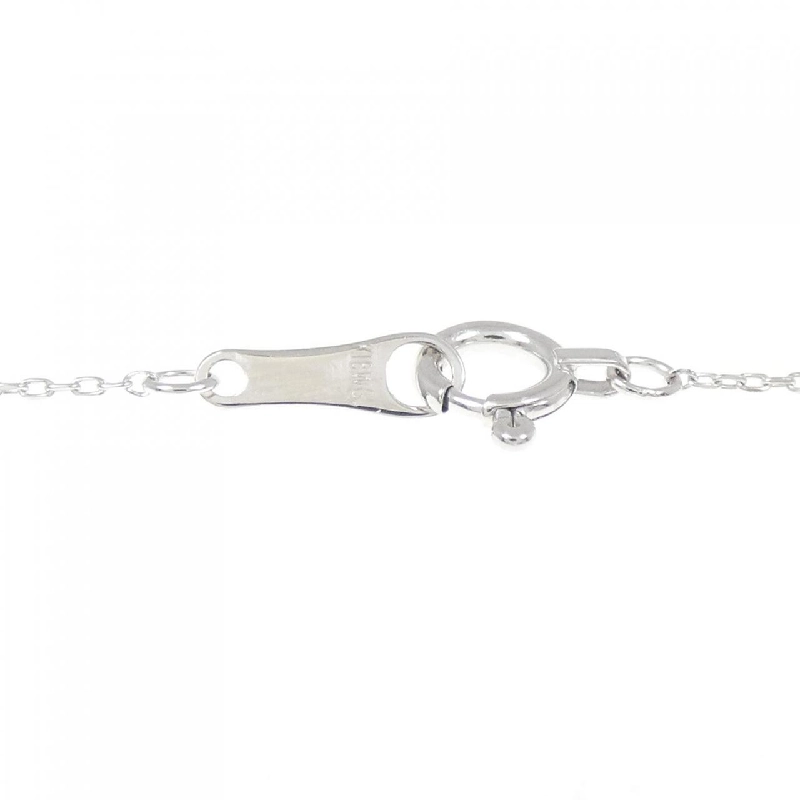 Dây chuyền kim cương hình móng ngựa K18WG 0.07CT - Hàng hiệu Authentic 858341