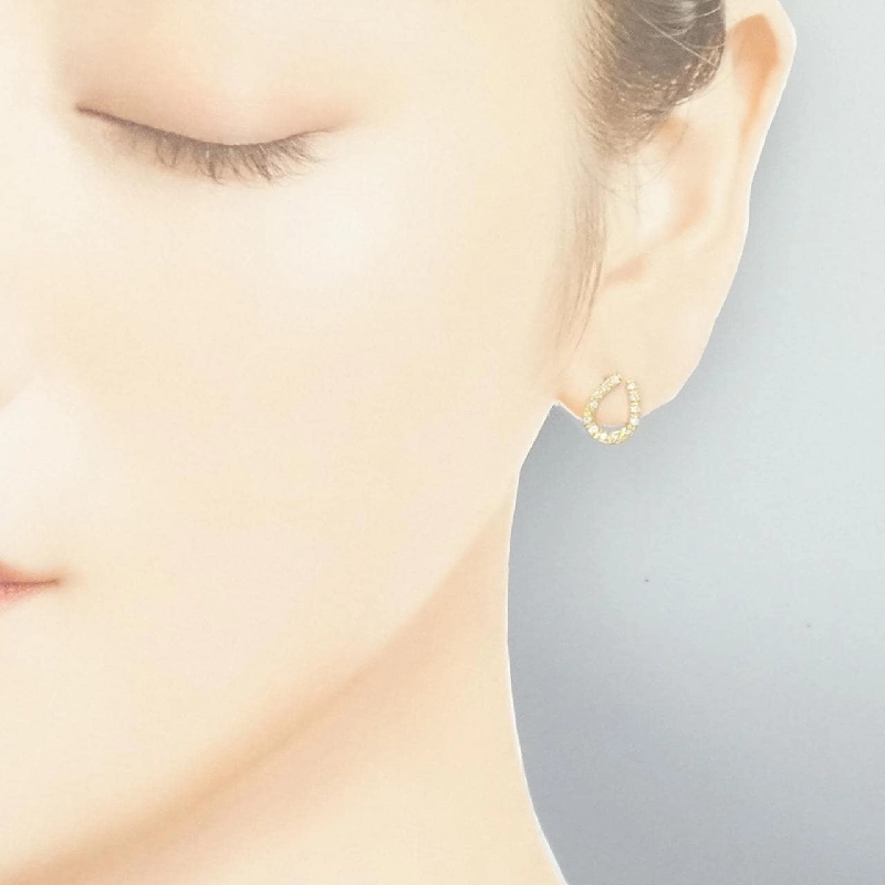 K18YG Bông tai kim cương 0.20CT - Hàng hiệu Chính hãng 875467