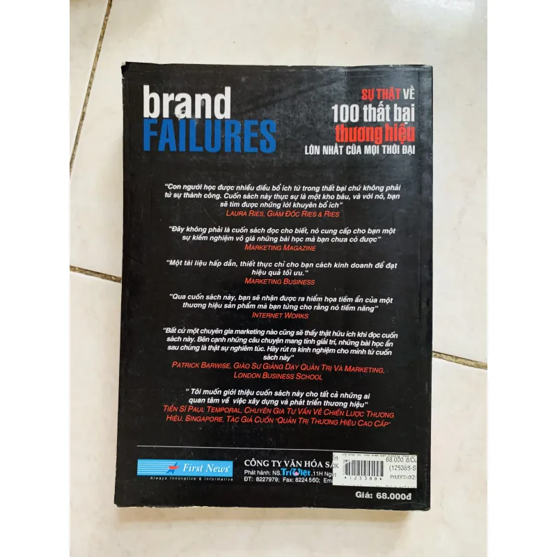 Sự thật về thất bại của 100 thương hiệu  800538