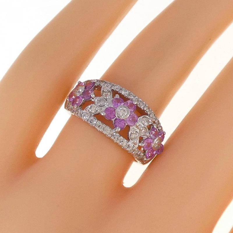 Nhẫn Sapphire PT Flower 0.95CT 673651