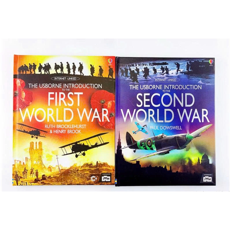 The Usborne introduction to the First world war & Second world war (combo 2 cuốn) 475745