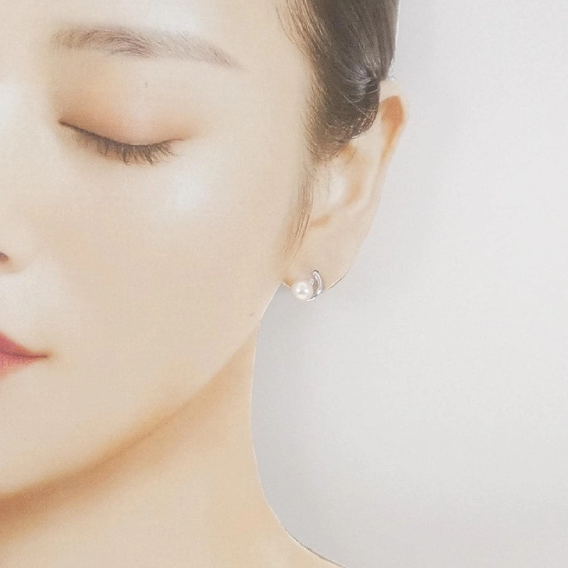 Bông tai ngọc trai Akoya PT900 6.7mm - Hàng hiệu Authentic 874029