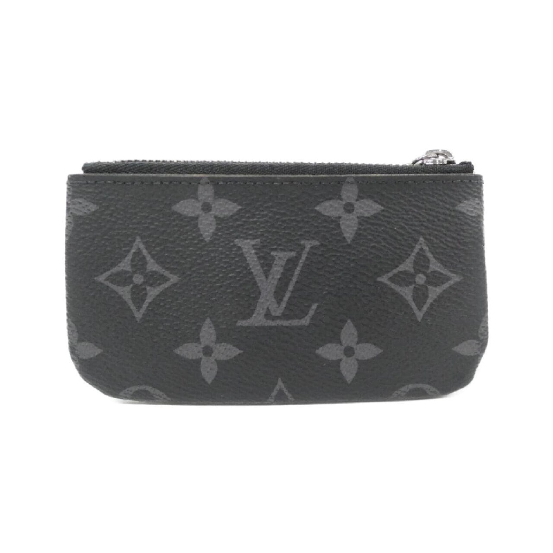 Louis Vuitton Monogram Eclipse Reverse Card Key Case Pouch Clé M80905 Coin & Key Case - Hàng hiệu Authentic 805880