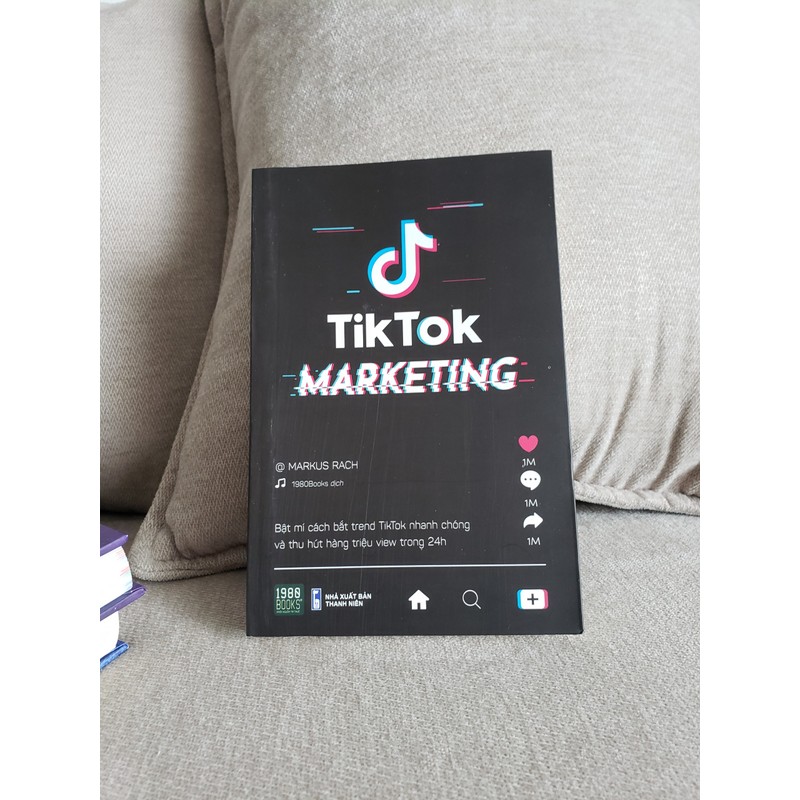 Sách - Tiktok Marketing - Markus Rach - Mới 80% 165100