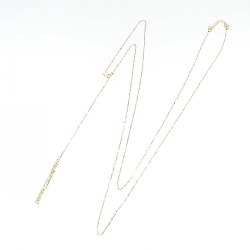 Dây chuyền kim cương K18YG 0.08CT - Hàng hiệu Chính hãng 865323