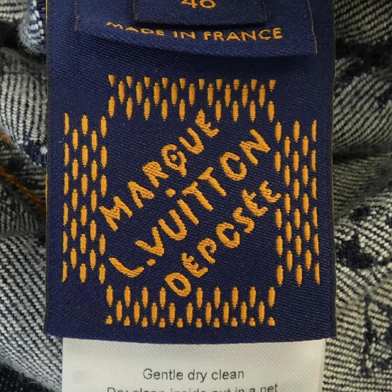 Áo khoác denim monogram jacquard LOUIS VUITTON HRA79WUZD - Hàng hiệu Chính hãng 896989