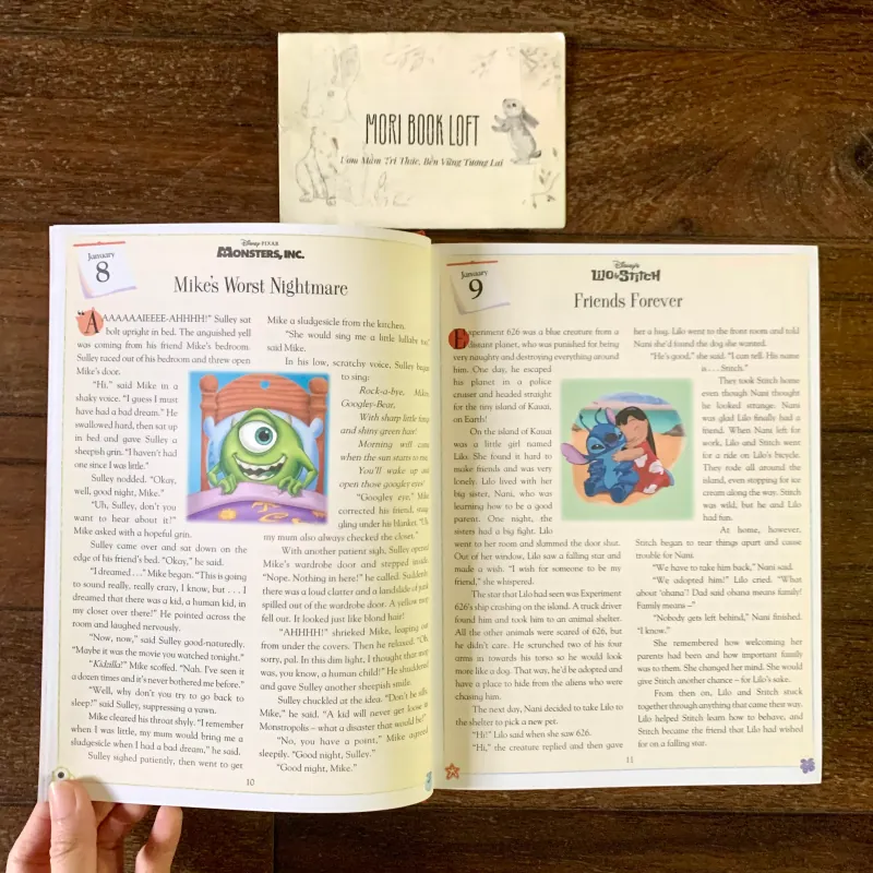 Sách ngoại văn Disney 365 Bedtime Stories - Printed in Poland, Used, Bìa cứng 578056