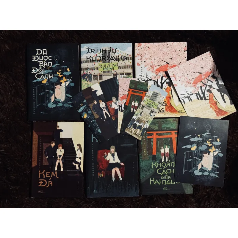 Trọn bộ 6 cuốn Yonezawa Honobu (full bookmark) 780331