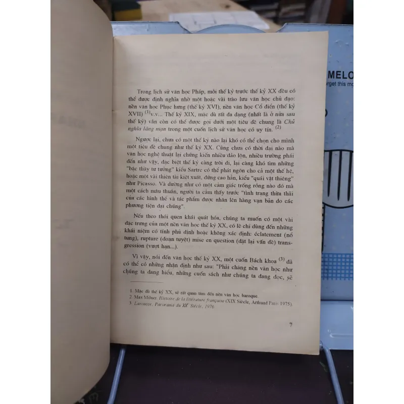 Sách: Lịch sử văn học Pháp TK XX (B2) 757635