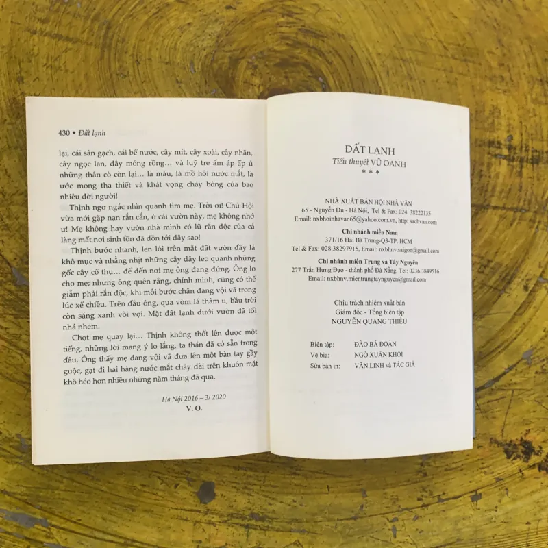 ĐẤT LẠNH - VŨ OANH 1002922