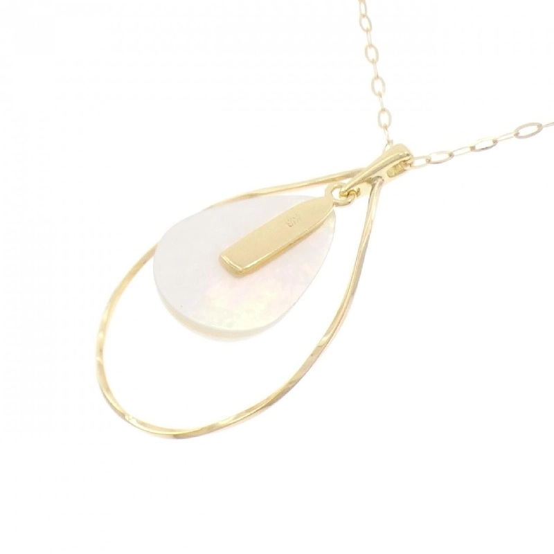 K18YG Mabe Pearl Necklace - Hàng hiệu Authentic 855737