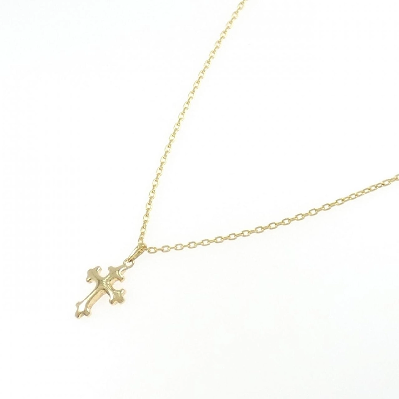 K18YG Dây chuyền hình chữ thập - Hàng hiệu Chính hãng 861141