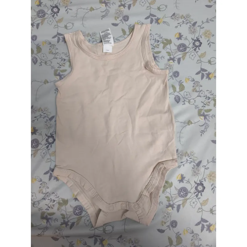 Áo liền quần Cotton màu Kem Unisex 645154