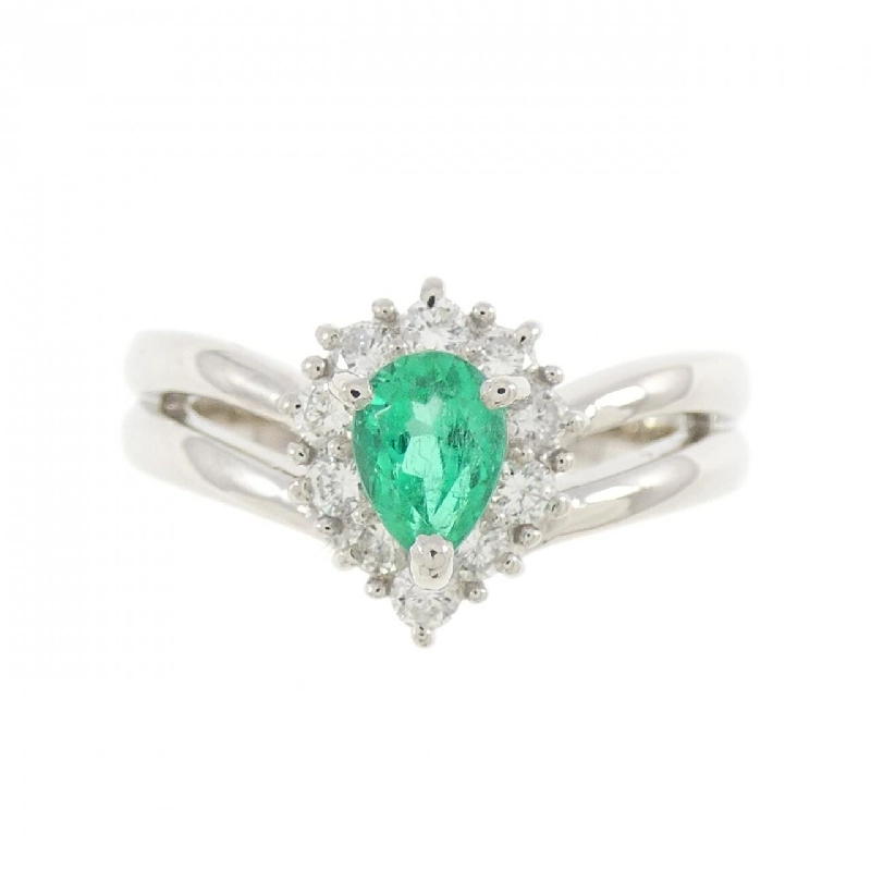 Nhẫn Emerald PT900 0.32CT 669753
