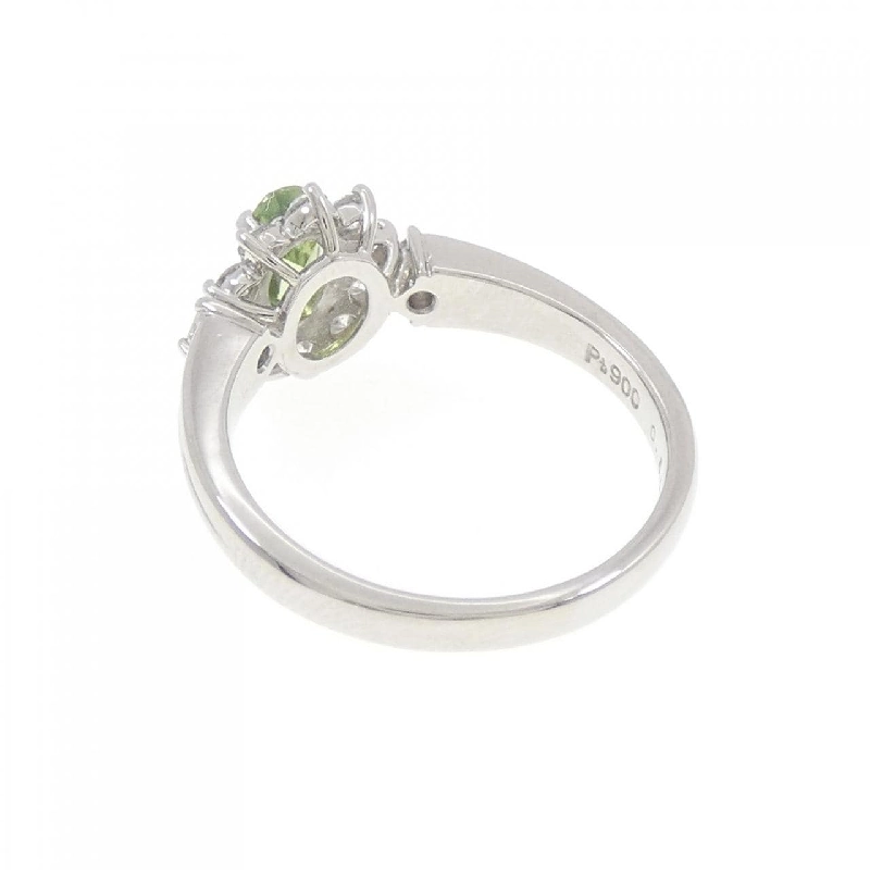 Nhẫn Đá Garnet Demantoid PT900 0.59CT - Hàng hiệu Chính hãng 855554