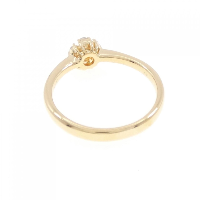 【Remake】Nhẫn kim cương K18YG 0.15CT 673617