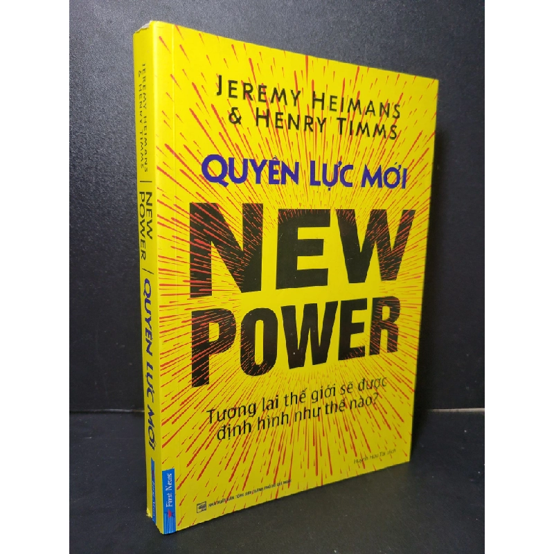 Quyền lực mới 90% bẩn bìa, ố 2019 Jeremy Heimans - Henry Timms HCM2205 MARKETING KINH DOANH 457982