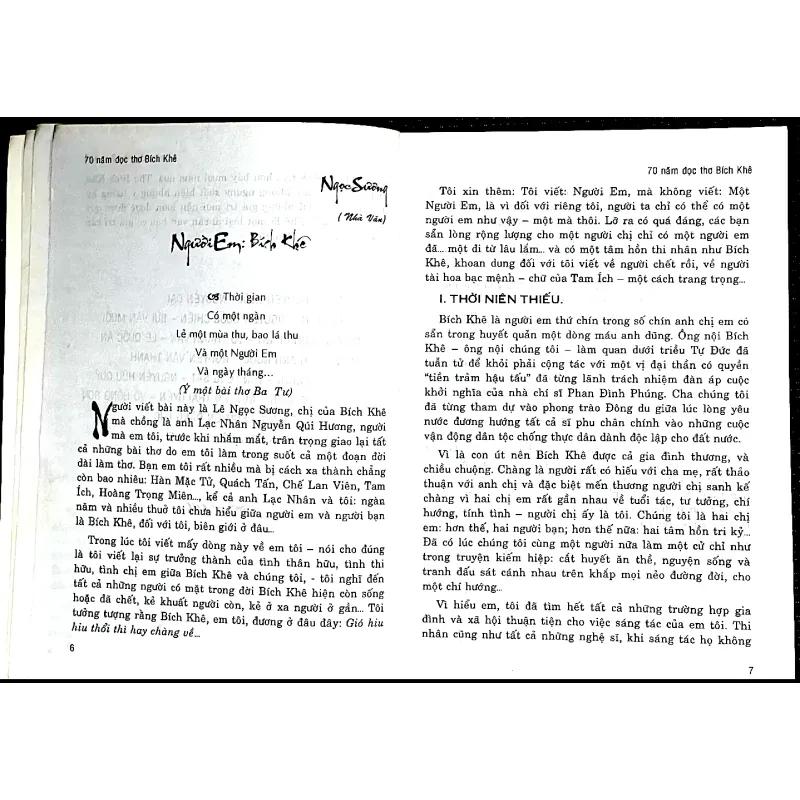 70 NĂM ĐỌC THƠ BÍCH KHÊ - NHIỀU TÁC GIẢ 1030434