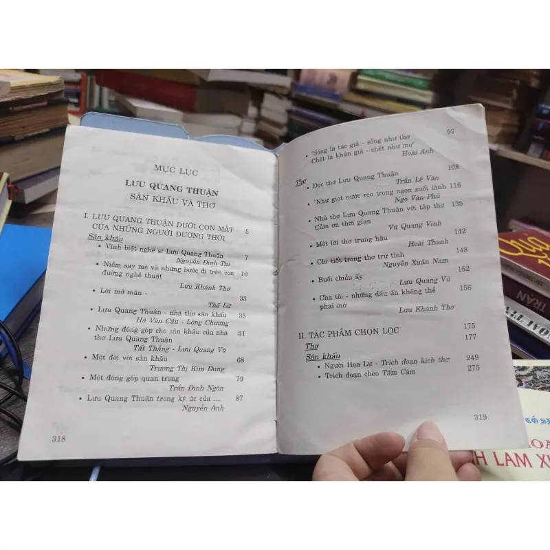 Sách: Lưu Quang Thuận - Thơ và Sân Khấu (A2) 607472