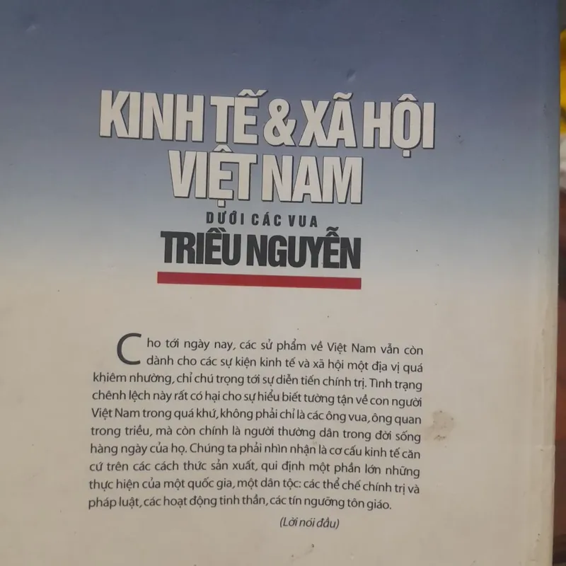 Kinh tế & Xã hội Việt Nam dưới các vua TRIỀU NGUYỄN 595724
