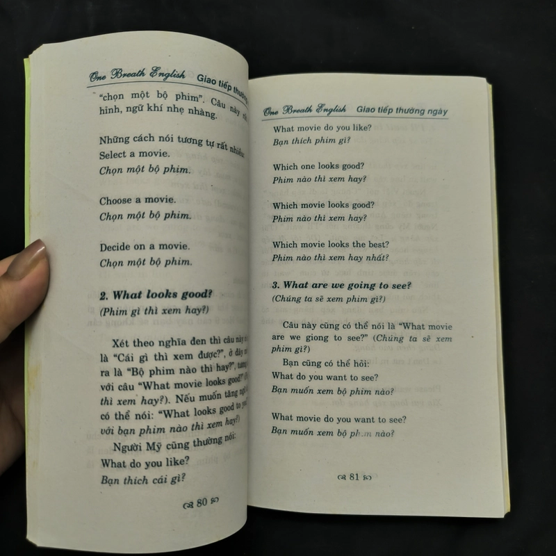 Nói một mạch bằng tiếng Anh (giao tiếp thường ngày) - One breath English 547681