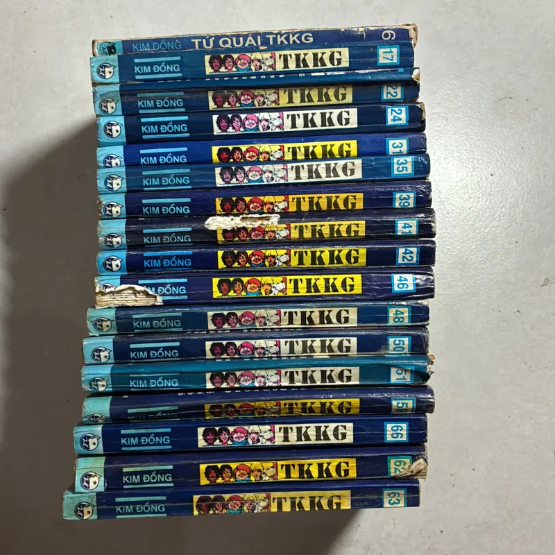 Tứ quái TKKG (Combo 17 cuốn) 800358