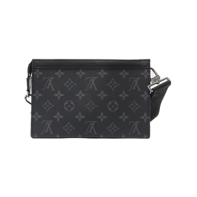 【Sản phẩm chưa sử dụng】Ví đeo tay Louis Vuitton Monogram Eclipse Reverse Gaston M81124 613670